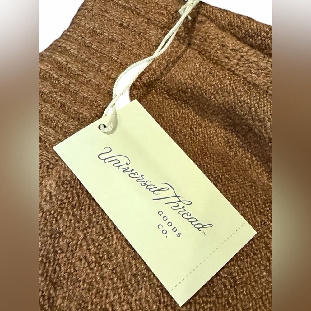 Universal Thread 2X Knit Lounge Shorts - Mocha Brown NWT - Picture 4 of 5
